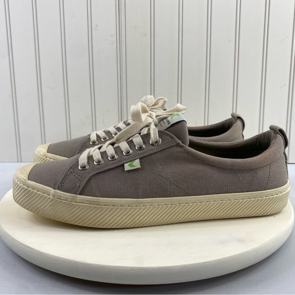 CARIUMA Men's Rio Brasil OCA Gray‎ Canvas Low Top Sneakers Shoes Size 10.5 - Picture 5 of 13